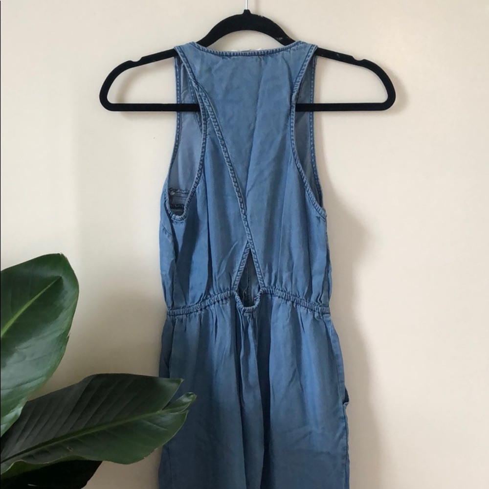 Blue jumpsuit - Picture 2 of 2